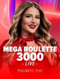 Mega Roulette 3000 live table by Pragmatic Play with 97.30% RTP at Bass Win Casino