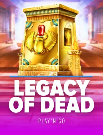 Legacy of Dead slot by Play'n GO with 96.58% RTP, playable at Bass Win Casino